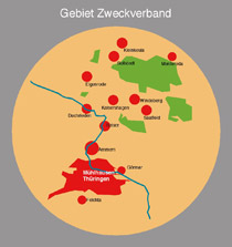 Gebiet Zweckverband